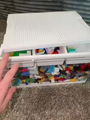 Building block storage bins #buildingblocks #storagebins #buildingblockstorage 