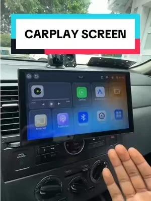 This CarPlay screen is a MUST HAVE #carplay #carsoftiktok #dealsforyoudays #summerwins #carplayadapter 