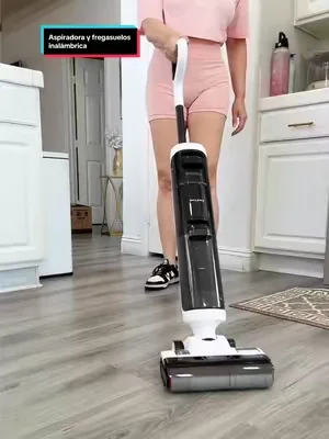 Super Brand Day】Dreame FloorX 300: Aspiradora y fregasuelos inalámbrica en seco y húmedo, cepillo de doble borde, autolimpieza, 20 minutos de autonomía, para suelos duros.#tiktokshopcreatorpicks #dealsforyoudays #aspiradora #vacuum #limpieza 