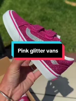 pink, glitter and sparkle 💖 ✨ #vans #girlshoes #tiktokshopcreatorpicks #dealsforyoudays #sneakers 