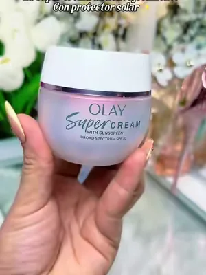 #olay #supercream #sunscreen #cuidadodelapiel #dealsforyoudays Crema hidratante facial ultraligera con protector solar SPF 30
