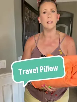 Never sleeping with a regular hotel pillow again @Cushion Lab #pillow #travelpillow 