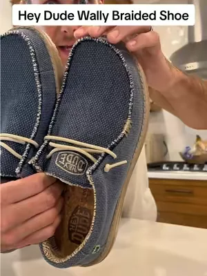 Hey Dude Wally Braided Mens Shoes on a limited stock #heydudeshoes #mensshoes #summershoes #summervibes #dealsforyoudays 