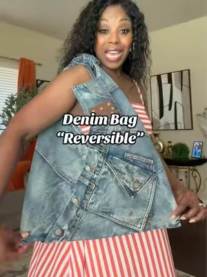 Hold up…ain’t no way they just gave me TWO purses in one! Come on now! 🤣👏🏽#denimbag #DealsForYouDays #SummerWins #tiktokshopcreatorpicks #tiktokshopsummerturnup 