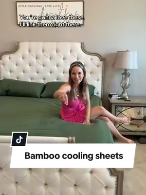 Not sleeping on anything else! #DealsForYouDays #SummerVibes #tiktokshopcreatorpicks #bamboosheets #coolingsheets @Shilucheng Home 