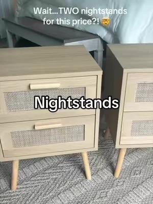 Wait…. I can get two nightstands for this price?! #nightstand #bedroomdecor #bedroominspo #homedecor #dealsforyoudays 