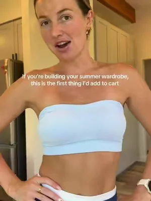 Bought this bra in every color because it’s that good #DealsForYouDays #summerwins #tiktokshopcreatorpicks #jellybra #vertvie 