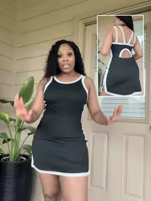 What I love most is that this tennis dress helps me feel confident without feeling like I have to hide my body. #workoutdress #DealsForYouDays #SummerWins #tiktokshopsummerturnup #tiktokshopsummerturnup 
