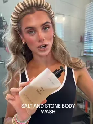 the best body wash it has the most spa like fancy smell and it suds up really nicely too but everyone that comes over compliments this soap it is sooooo amazing  #saltandstonebodywash #bodywash #dealsforyoudays #saltandstone #bodywashreview @SALT & STONE 