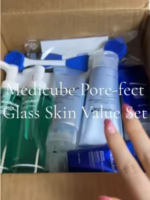 congratz to those who waited bc this is WAYY more affordable and FREE GIFT while supplies last during their DFYD 💙 medicube pore-fect set large pores oily skin blackheads tiktok shop #tiktokshopcreatorpicks #tiktokshopsummerturnup #DealsForYouDay #tiktokshopdealsforyou #medicube medicube best deep pore cleansing foam clay mask excess sebum blackhead care glass skin buy with coupon maehni @medicube global @medicube US Store 