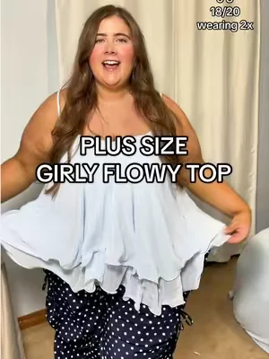 I feel so cute in this ✨ #plussizefashion #plussizetop #girlyoutfits #summervibes #dealsforyoudays 