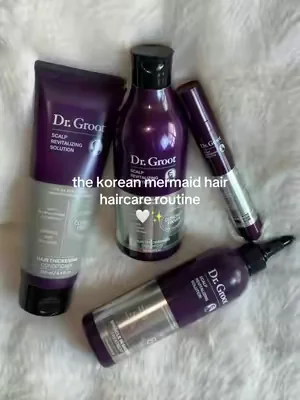 i could kiss bretman rock for putting me on this 😫 dr groot hair care combo thinning color treated hair tiktok shop #tiktokshopcreatorpicks #tiktokshopsummerturnup #DealsForYouDay #tiktokshopdealsforyou #drgroot dr groot best scalp revitalizing hair thickening biotin color safe hair loss buy with coupon maehni  