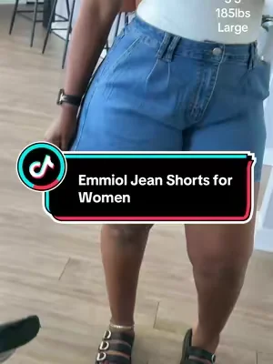 Finding denim that fits your waist and your thighs shouldn’t feel impossible. 👏🏽 These shorts are officially a 10/10. ✔️ Super stretchy ✔️ Thick-thigh friendly ✔️ No awkward back gap ✔️ Comfortable enough to wear all day ✔️ Actually hugs your curves without feeling tight If you’ve been searching for denim that fits your body instead of making you squeeze into it… these are it. 😍 Don’t wait too long. Tap the orange cart and grab yours before they’re gone! 🛒🔥 #tiktokshopcreatorpicks #dealsforyoudays #denimshorts #summershorts #stretchy 