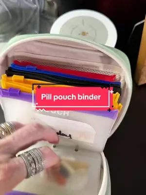 Weekly pill organizer that finally keeps a two-round supplement routine organized, over 1100 sold and I know why. #pillorganizer #supplementroutine #wellnessover50 #healthfinds #TikTokShopfinds
