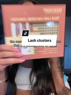 Maxcomfi lash clusters | ultra light clusters that don’t feel heavy on my eyes. #lashclusters 