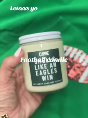 This should be in everyone’s house 😉 #philly #gobirds #candle #footballseason #football 