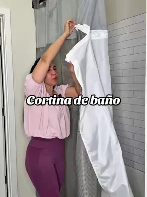 Cortina de Baño. Diseño moderno. #showercurtain #cortinadebaño #dealsforyoudays 