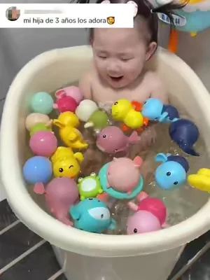 really want to recommend this bathing toy to you. There are children at home. Children don't like to take a bath. They cry when they take a bath. Be sure to look at this children's bathing toy, so that the baby likes to take a bath. It doesn't cry or make a fuss when taking a bath. And it's super safe. You don't need to plug it in or charge. The most important thing is that the price is really great and cost-effective now!  #funs #familytime #toy #SummerVibes