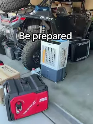 Powersmart 4800w Generator Ultra Quiet 10+ hours run time on a full tank. Also great for camping. #generator #powergenerator #emergencypower #summerwins #dealsforyoudays 