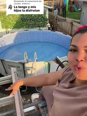 Respuesta a @ʟɪʟɪᴀɴᴀ  ʙᴀɴᴇɢᴀꜱ yo tengo la piscina de 14 Por 42 la más grande #besway #piscinaemcasa #steelpro #dealsforyoudays #verano @Spreetail 