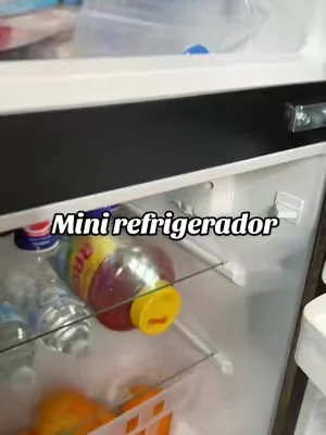 Mini refrigerador ideal para espacios pequeños. #minirefrigerador #freezer #dealsforyoudays #Home 