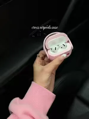 #airpods #airpodcase #earphonecase #earphones #crocs 