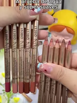 Set de 12 perfiladores de labios mate: waterproof, larga duración!#tiktokshop#fyp  #beauty  #Maquillaje