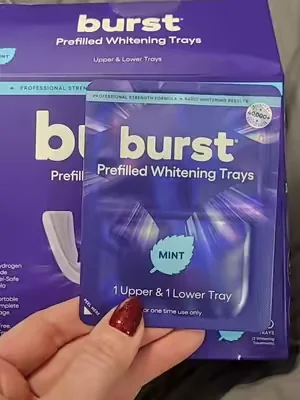 BURST Prefilled Teeth Whitening Trays #burst #teethwhitening #teeth #dealsforyoudays #summerwins 