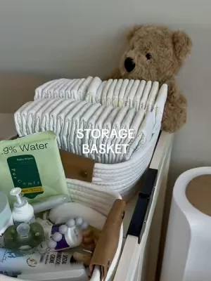 Cutest organizer baskets 🧸