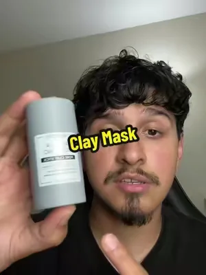 Clay Mask #claymask #skincare #skincareroutine #exfoliation #acne 