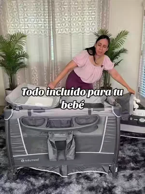 Todo incluido para tu bebé. #cunaparabebe #parabebes #dealsforyoudays #babytrend 