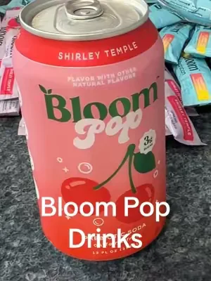 Why does Bloom taste so good with way less sugar than traditional soda ❤️🩷 for a healthy lifestyle #bloomnutrition #prebiotic #healthylifestyle 