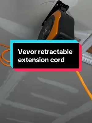 My husband is obsessed with this  #vevor #retractableextensioncord #giftsforhim #tiktokshopcreatorpicks #dealsforyoudays 