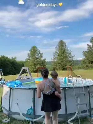 Pure gold #Summer #MomsofTikTok #swimming #swimsuit 
