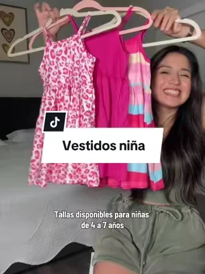 Tres vestidos de verano para niñas #mamadeniña #mamadeniñas #madrelatinaenusa #papadeniña 