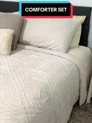 From full size all the way up to super king plus! This is a gorgeous Boho style comforter with a cool tufted design! #bedding #comforter #SummerVibes #dealsforyoudays #tiktokshopcreatorpicks 