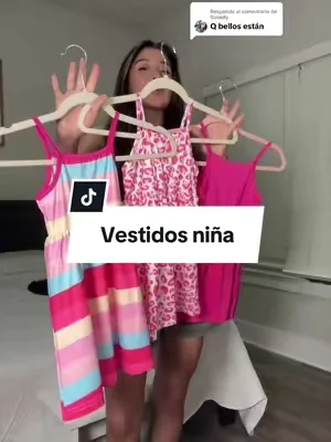 Respuesta a @Soleidy tres vestidos de verano para niña