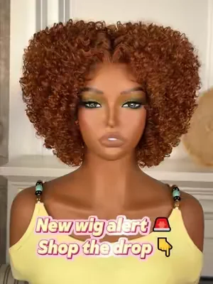 This curly blend wig is giving volume, bounce, and confidence! 💅🏽✨ Ready-to-wear with effortless waves that look natural and feel amazing! #CurlyWig #frodiohair #wigtok #tiktokshop #dealsforyoudays #fyp