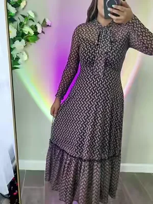 Women's Elegant Vintage Polka dot dress #Summerwins #goodquality #dealsforyoudays #dressforchurch #vestidosparaiglesia 