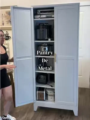 #pantry #storage #cabinet #DealsforYouDays #metal 