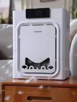 this literally traps pet hair from out of the air,we have three pets!   #PetAirPurifier   #summeressentials #PetHairEverywhere  #CatHealth #Dealsforyoudays  