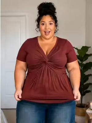 #tiktokshopusa #plussizetryon #comfortablefashion #tiktokfinds#top 