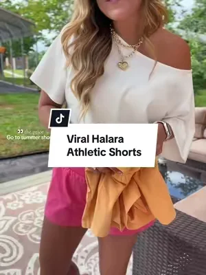 The viral 2 in 1 @Halara_official athletic shorts are worth the hype! Grab the 2 pack while on sale! 