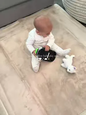baby play mat ☁️✨ #baby #babyessentials #playmat #dealsforyoudays #tiktokshop 