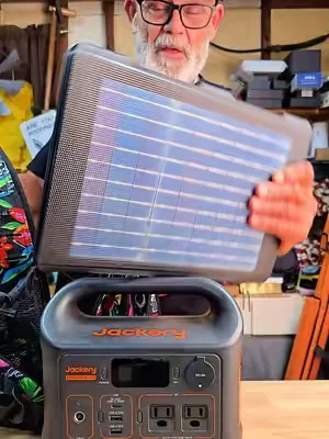 this portable charging station delivers 300 watts of charging power, this jackery 300 portable charging station is a new arrival.  #portable #chargingstation #dealsforyoudays #summerwins #tiktokshopcreatorpicks @Jackery Direct 