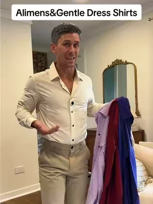 Alimen’s & Gentle dropped their pocketless summer colors in the 4 way stretch dress shirts and they’re 👌🏼 #mensdressshirt #buttonupshirt #mensstyle #mensfashion #dealsforyoudays 