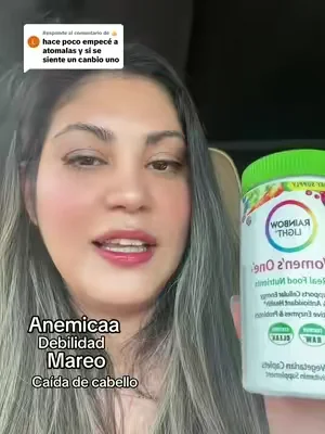 Respuesta a @👍 Rainbow Light Women's Multivit#debilidad #debilidadesdeunamjuer #mareo #anemia #b12deficiency 