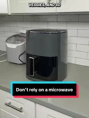 Moving into a dorm or your first apartment? Don’t rely on just a microwave. This 6-quart air fryer lets you air fry, bake, roast, and reheat all in one, making quick meals so much easier. #AirFryer #DormEssentials #CollegeLife #BackToSchool #kitchengadgets 