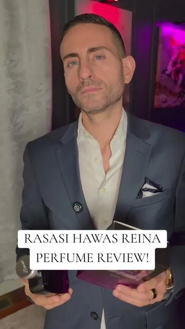 Rasasi Hawas Reina perfume review! #fragrancetiktok #redolessence #fragrancetok #fragrance #perfumetok 