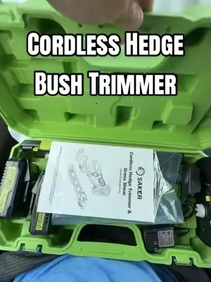 Saker Mini Cordless Hedge and Bush Trimmer
